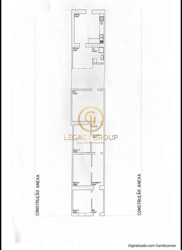 Moradia T3 sem degraus com quintal em Baleizão, Beja-30