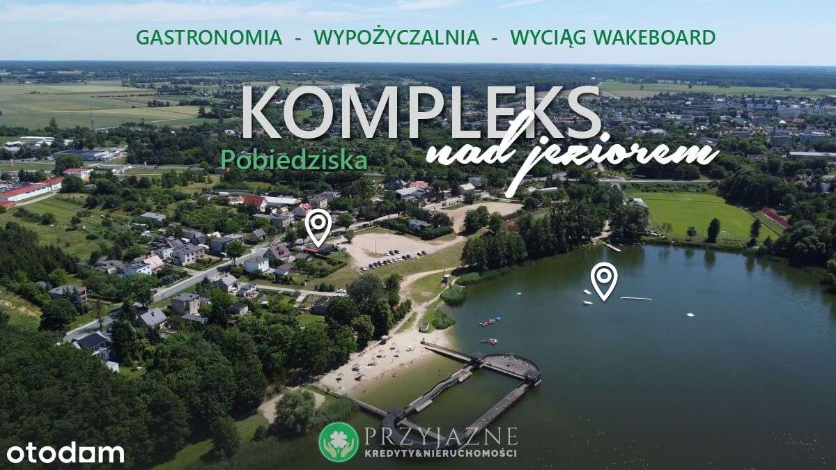 DOCHODOWY KOMPLEKS REKREACYJNY NAD JEZIOREM-GOTOWY BIZNES Z ATRAKCJAMI