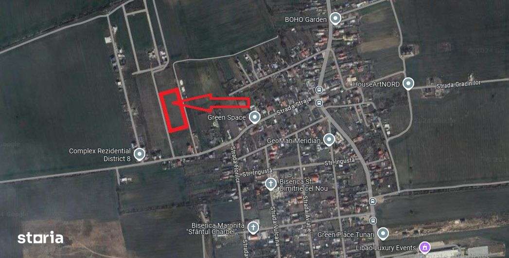 DIMIENI - ILFOV / STR. STRAJA / TEREN 1000 mp / 2000 mp - Imagine principală: 1/19