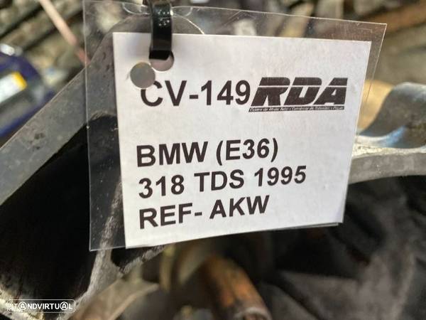 CV149 Caixa De Velocidades Bmw 318 Tds ( E36) DE 1995 Ref- Akw - 5