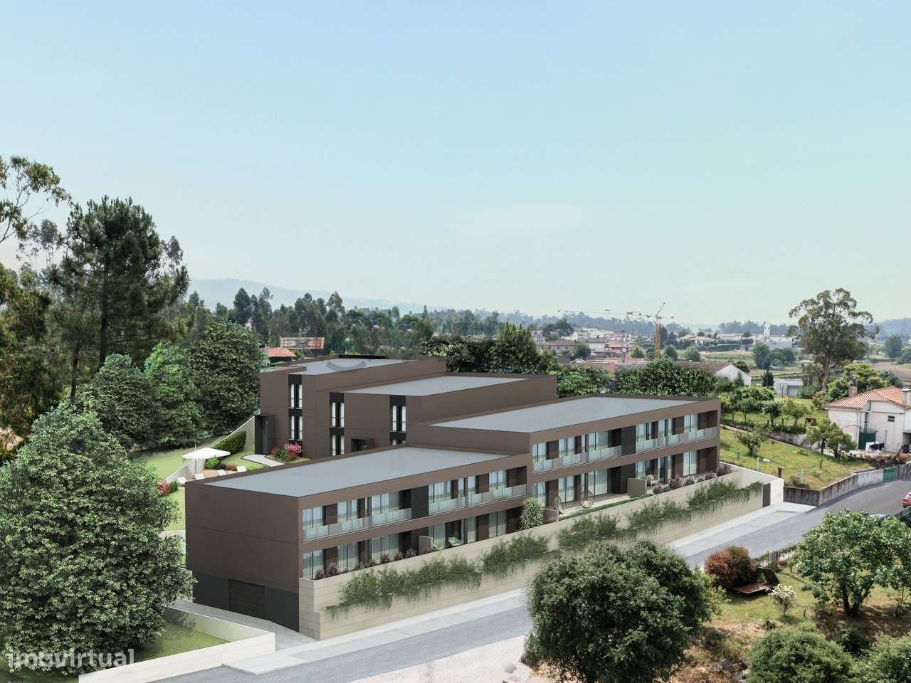 Apartamento T1 NOVO localizado na Várzea, Barcelos-9