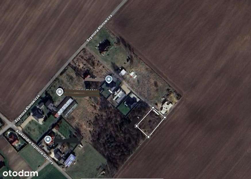 Działka pod zabudowę jednorodzinną Północ 1551m2 - Pełny obrazek: 5/10