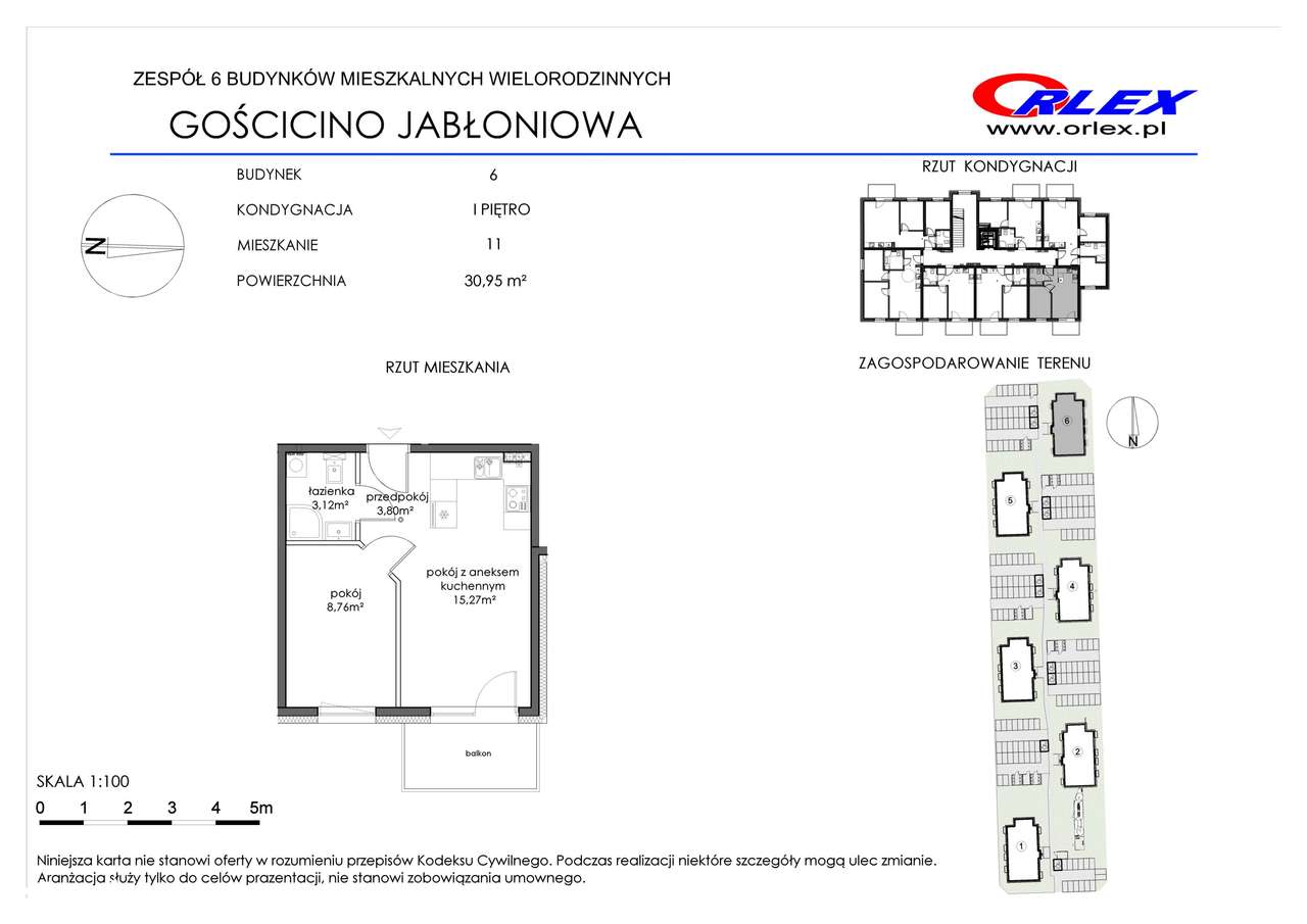 Gościcino ul. Jabłoniowa 1/11 (lokal J1_11)