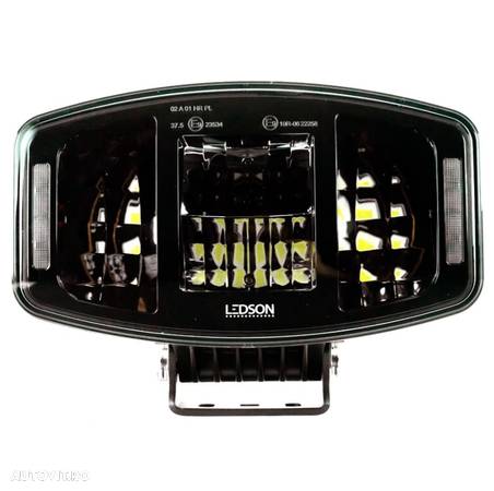 Proiector suplimentar Orion 10+ black, Ledson, LED, 100W, pozitie alb galbena/portocalie - 14