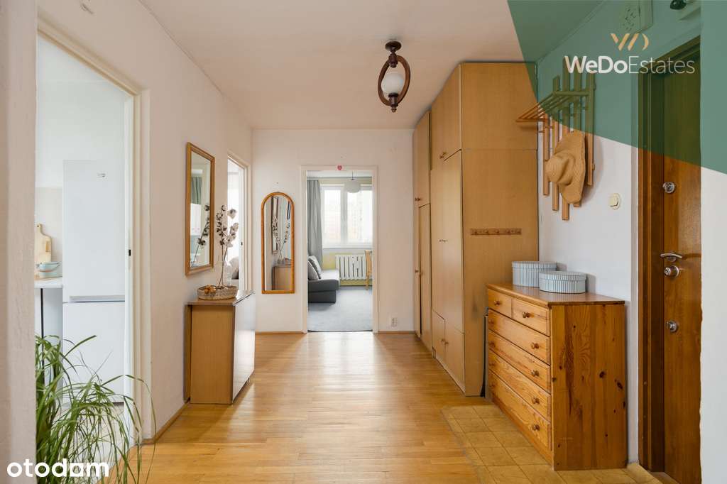 3 pokoje z możliwością przearanżowania na 4-3