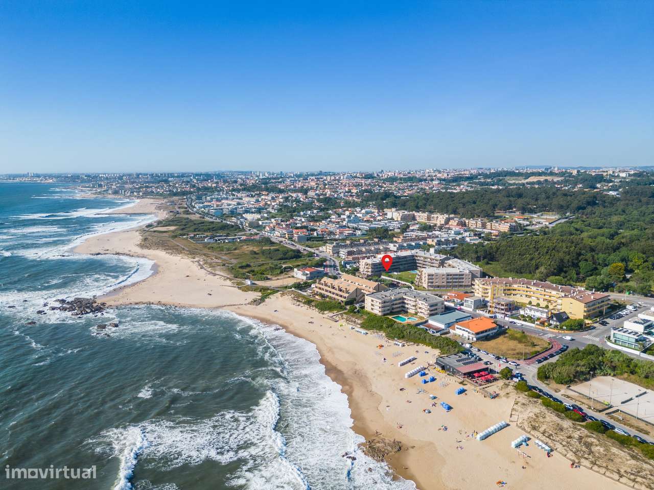 Apartamento T1 - Condomínio Fechado - Praia da Madalena-35