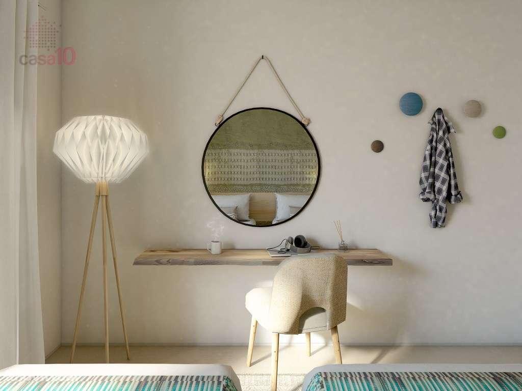 Apartamento T1 para venda em Condomínio Fechado com Piscina, na Nazaré - Grande imagem: 5/13