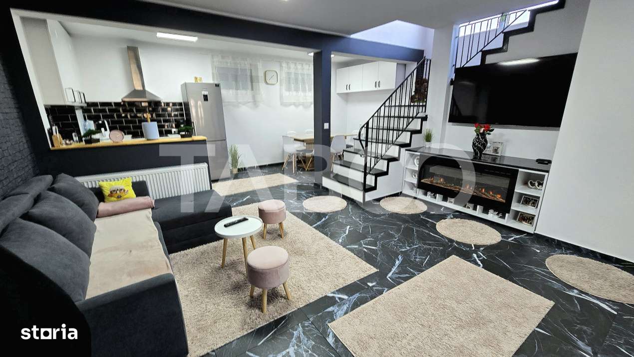 Casa individuala de vanzare 4 camere mobilate utilate Selimbar-6