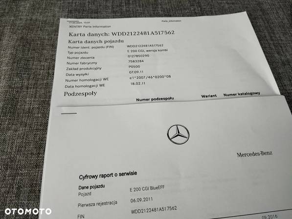 Mercedes-Benz Klasa E 200 BlueEFFICIENCY 7G-TRONIC Avantgarde - 38