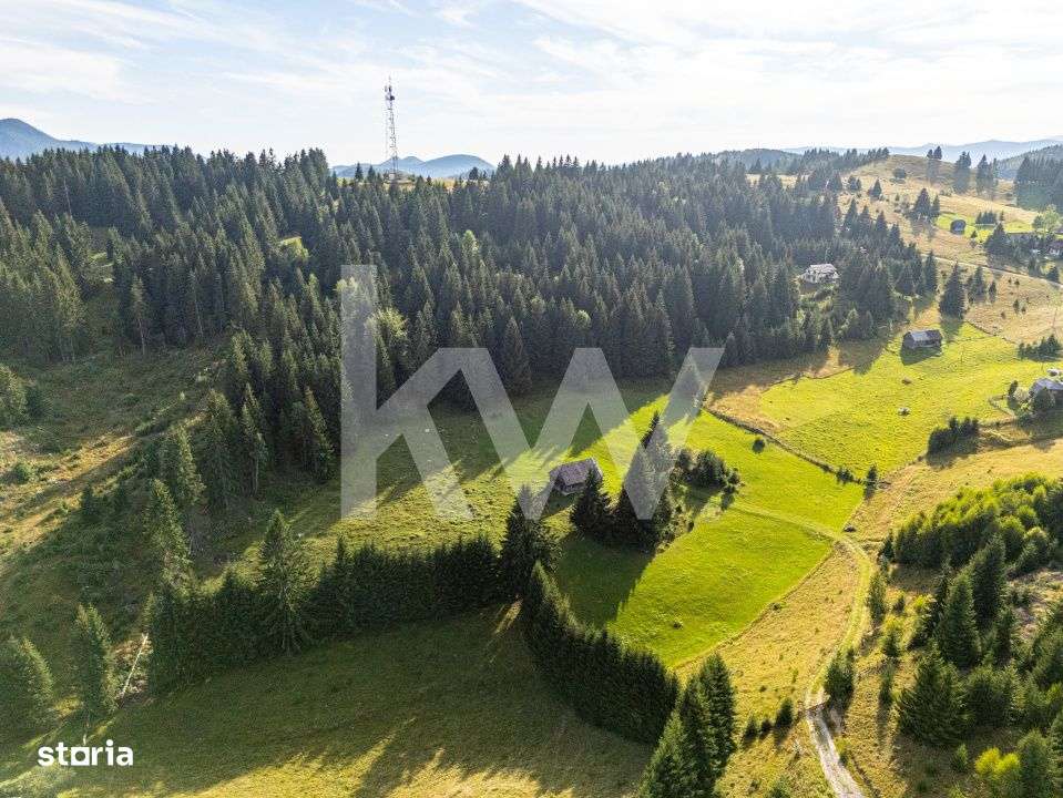 Teren de vanzare, Fundata, Brasov – view superb, investitie - COMISI-7
