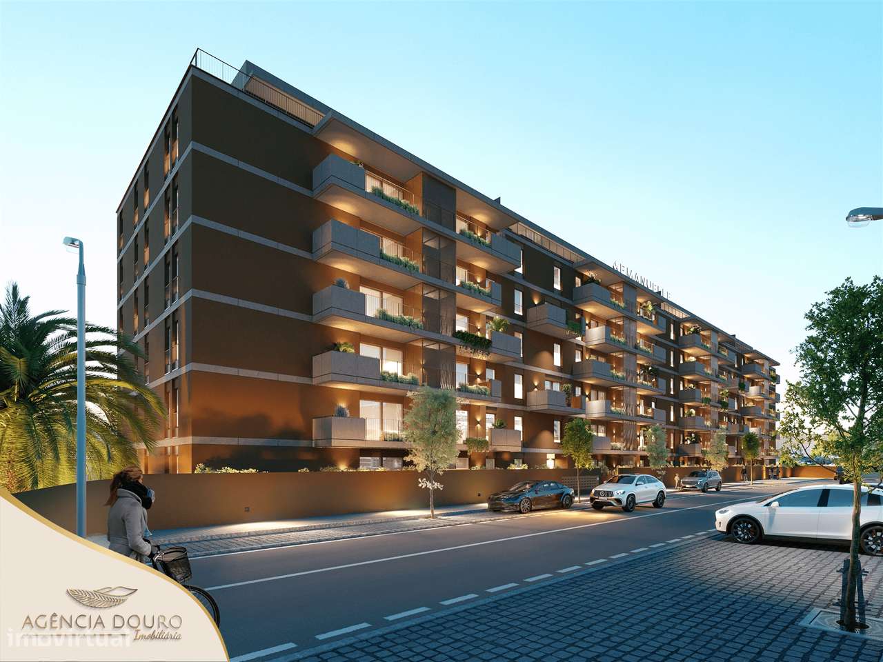 Apartamento T2 com varanda, condomínio fechado no coração de Rio Tinto-14