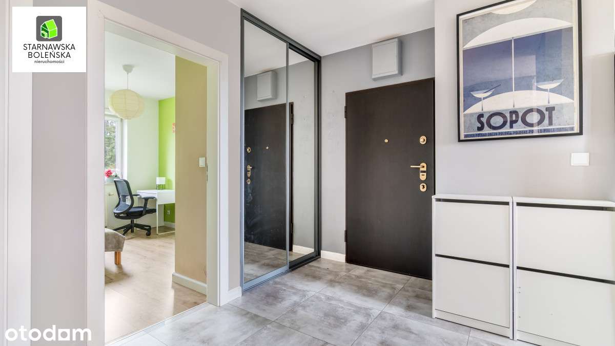 3 pokoje, balkon z widokiem na zieleń-8