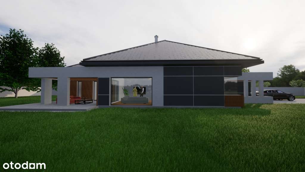 Działka budowlana z projektem domu - ul. Celtycka - Pełny obrazek: 5/10