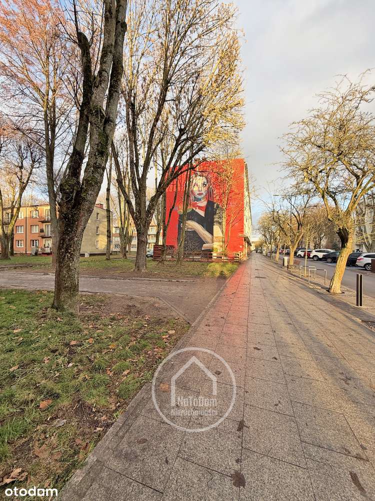 Mieszkanie w Centrum 2-pokojowe, 45,04 m², Słupsk – ul. Mostnika 3-1