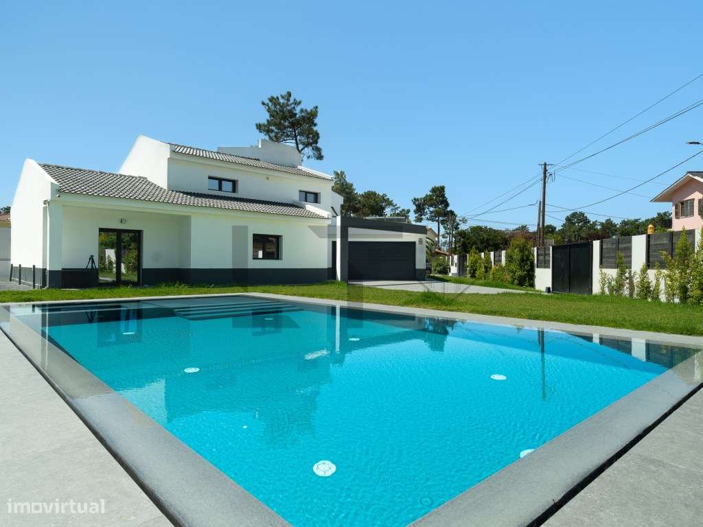 Moradia T4 com Piscina e Garagem para Venda na Verdizela, Charneca ...-42