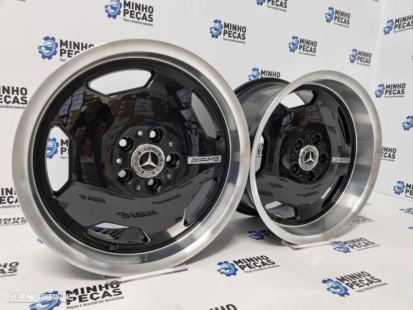 Jantes Mercedes Monoblock AMG em 17 Pretas - 3