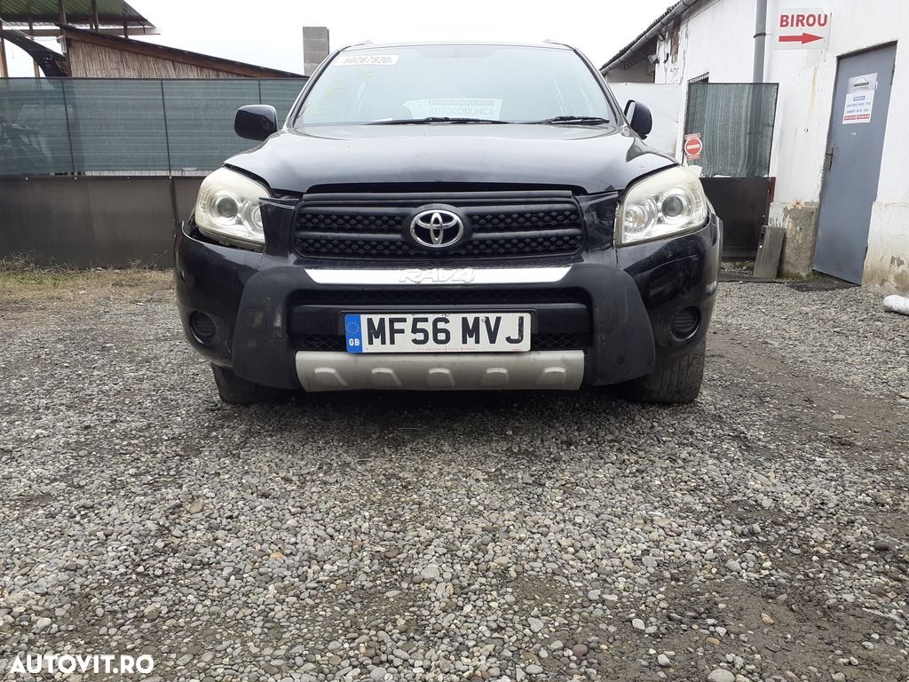 Bara fata Toyota RAV 4 III 2005 - 2009 Negru (441) model fara spalatoare far CU DEFECTE - 1