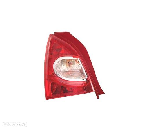 FAROLIN ESQ PARA RENAULT TWINGO II 12-14 BRANCO VERMELHO - 1