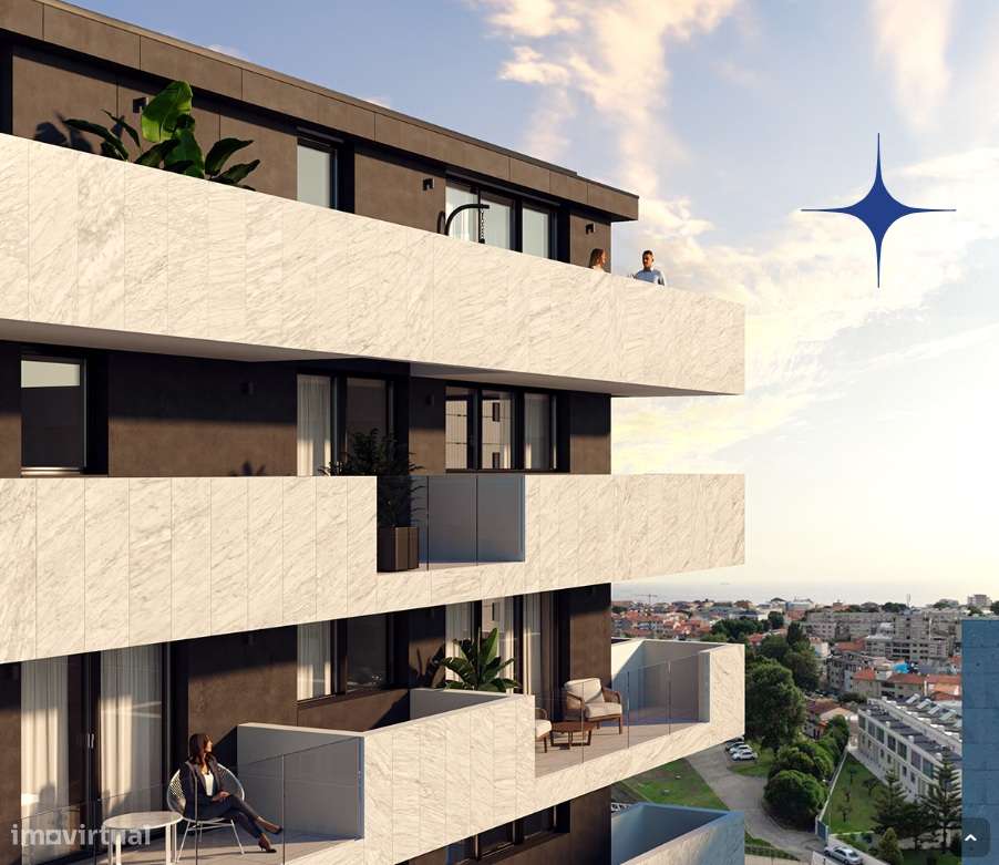 T2 Duplex no edifício "Astro Emanuelle Sul" , Leça da Palmeira - Grande imagem: 5/13