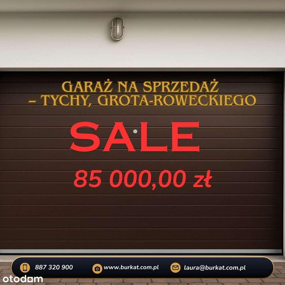 Wyremontowany garaż na sprzedaż – Tychy, ul. Grota-Roweckiego-0