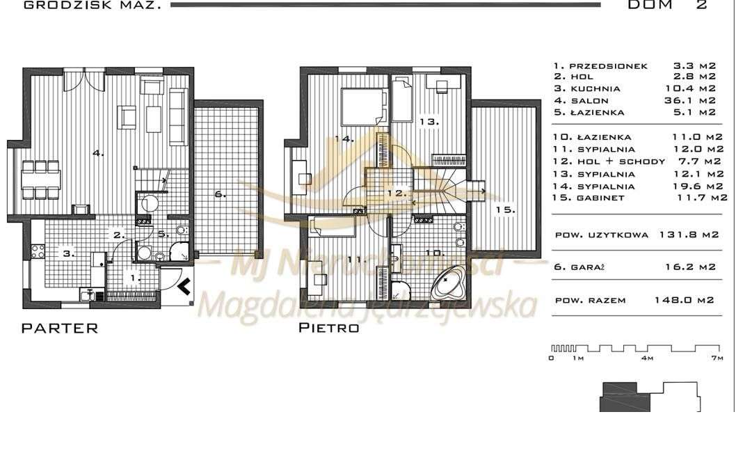 Nowe dom w otoczeniu zieleni –Grodzisk Mazowiecki - Pełny obrazek: 5/5