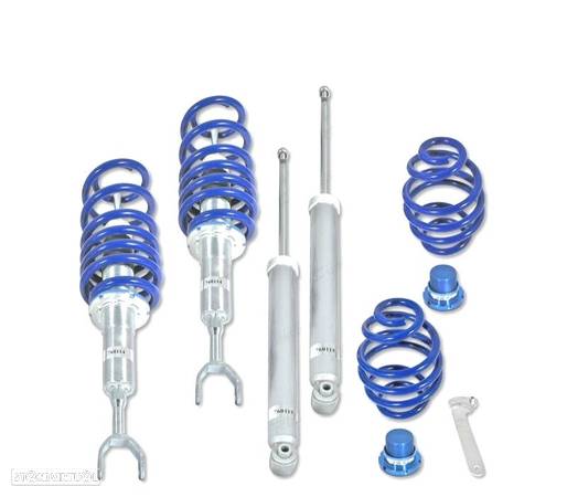 SUSPENSÃO REGULÁVEL COILOVER BLUE LINE PARA AUDI A6 4B - 1