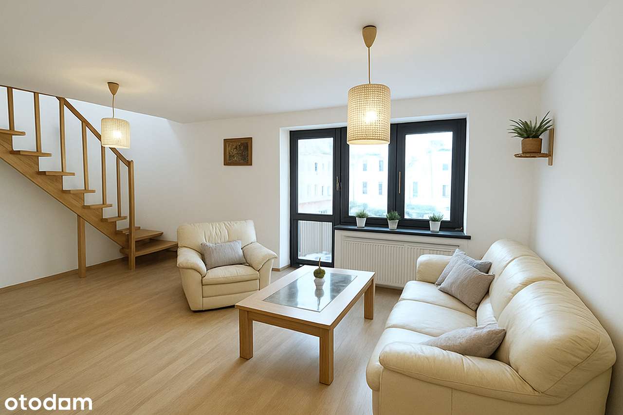 Mieszkanie 3-pokojowe | dwupoziomowe | pow. 63 m² | balkon - Pełny obrazek: 1/14