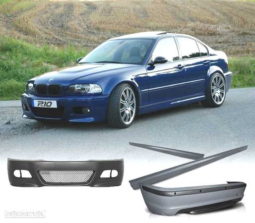 KIT CARROÇARIA LOOK M3 PARA BMW SERIE 3 E46 BERLINA 98-05 CON PDC - 1