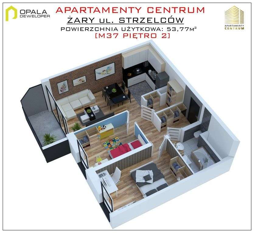 Wyjątkowy Najwyższy Budynek W Żarach Ul.Moniuszki-7