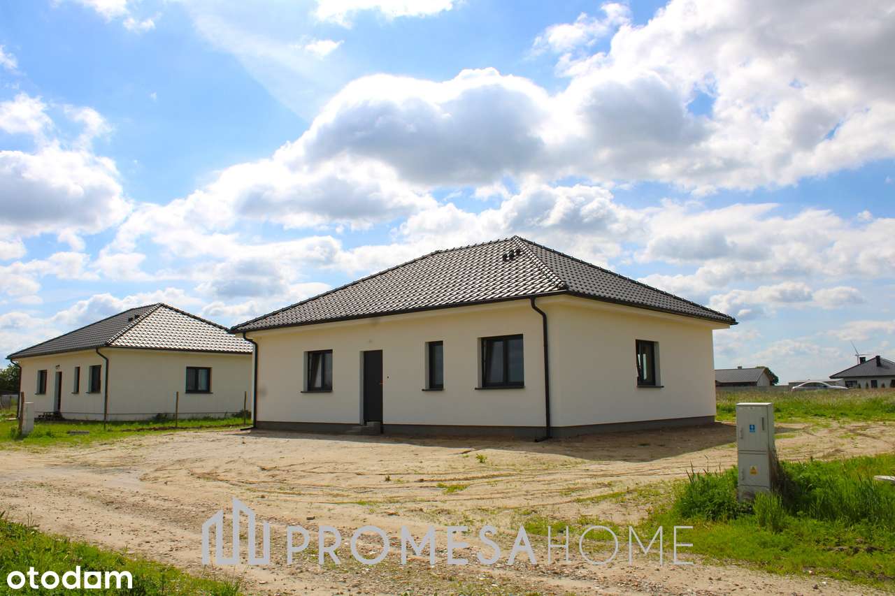 NOWY dom wolnostojący parterowy 101m2 629000 zł !!!