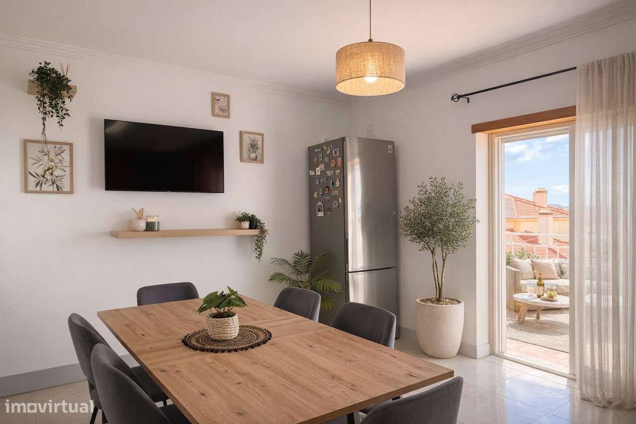 Moradia T2 com jardim, terraço e garagem em Silveira-9