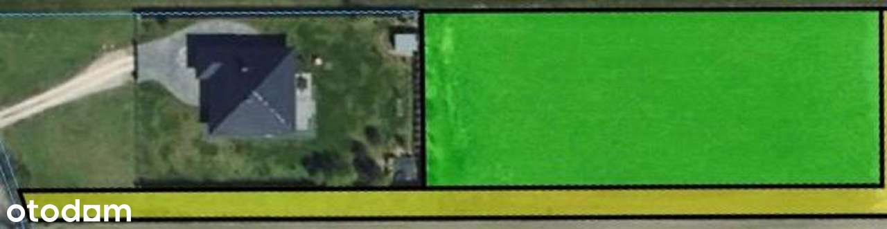 Szeroka! 90m x 35m! Idealna do podziału! Widokowa! BUDOWLANA !! - Pełny obrazek: 4/8