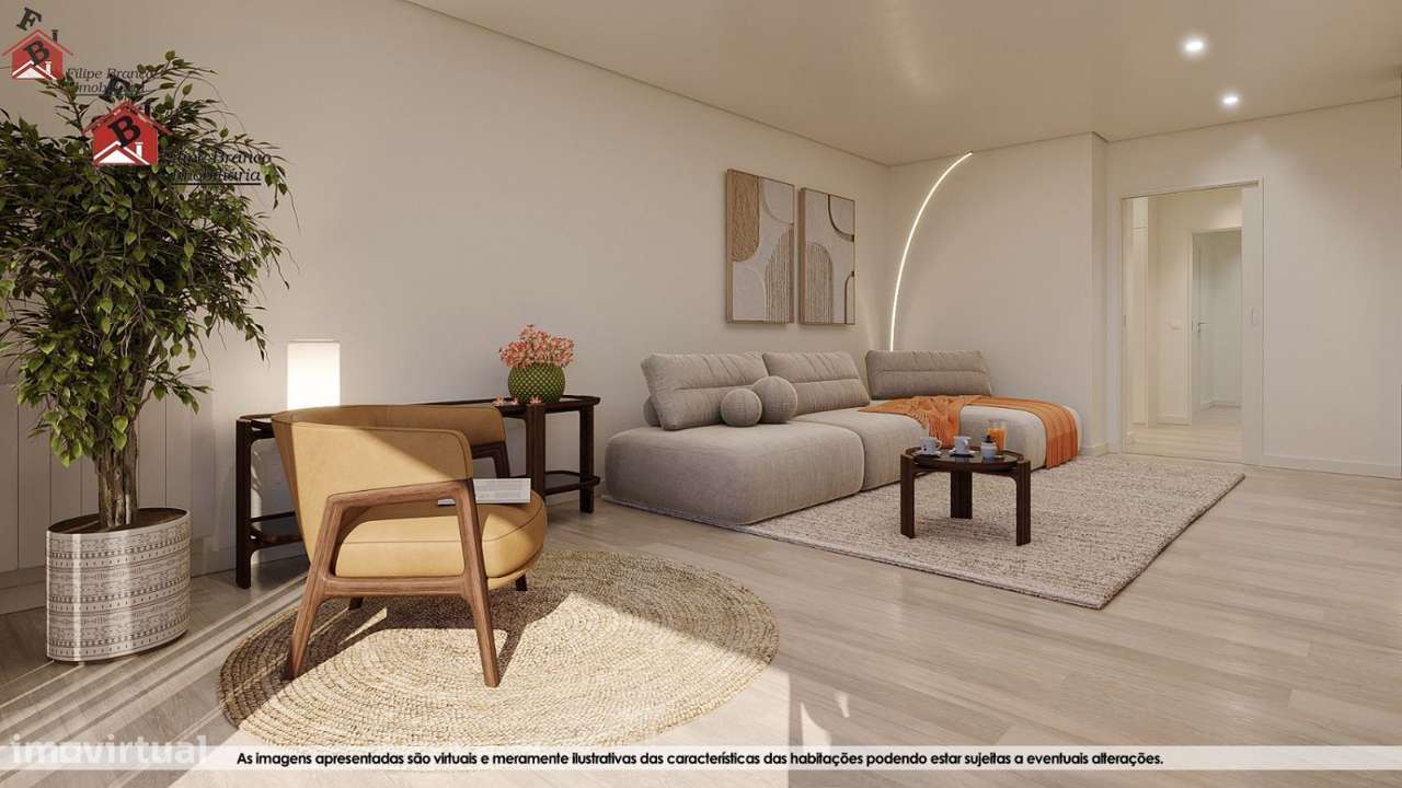T2+1 NOVO AMPLA VISTA MAR 150M2 SANTA MARINHA GAIA 349.000€ - Grande imagem: 5/26