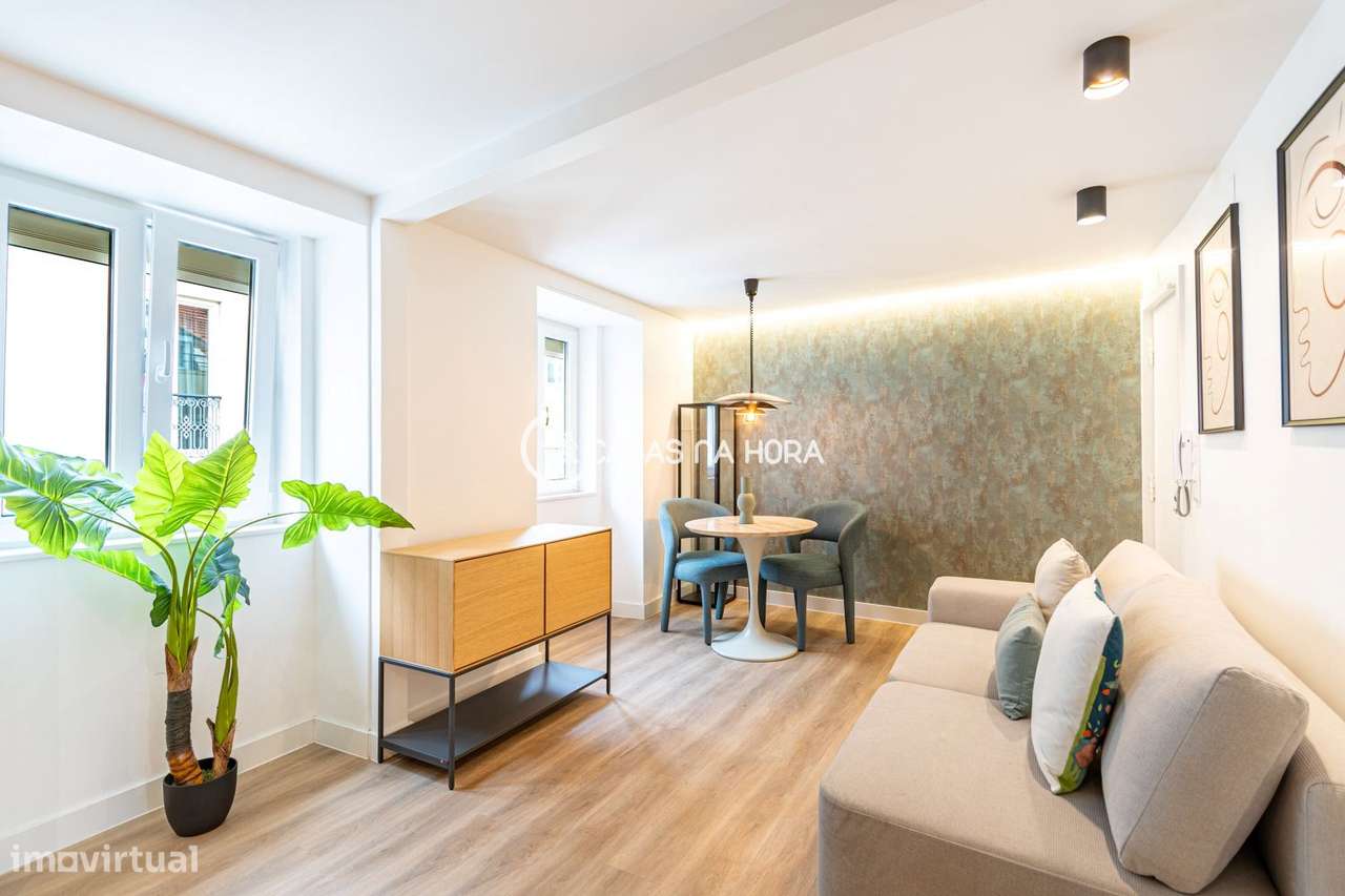 T1 renovado na Travessa da Glória, a 100 metros da Avenida da Liber...-4