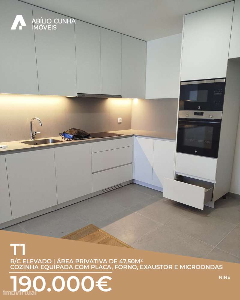 Apartamento T1 | R/C Elevado | 47,50 m² | Nine | 190.000 €-6