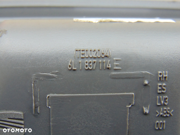 ORYGINAŁ klamka wewnętrzna przednia przód prawa pasażera 6L1837114E Seat Ibiza 3 III Cordoba 2 II 02-09r - 8