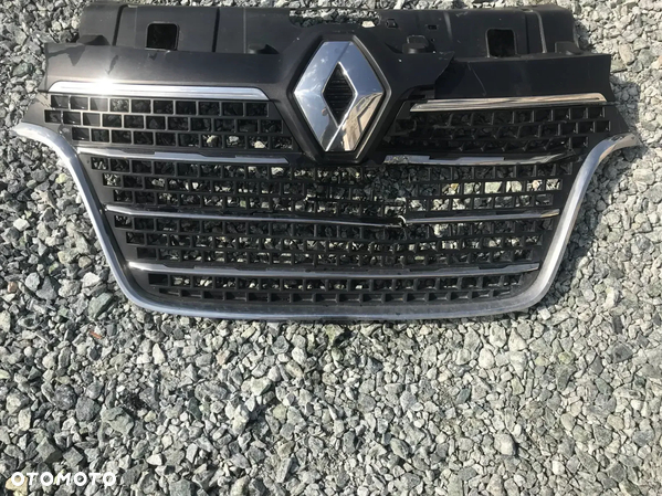Grill chrom znaczek atrapa zderzaka Renault Master IV 21r - 3