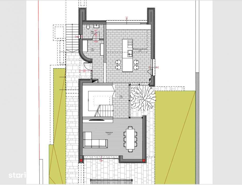 Teren cu Autorizatie Casa Premium |  800 mp | zona Faget-4