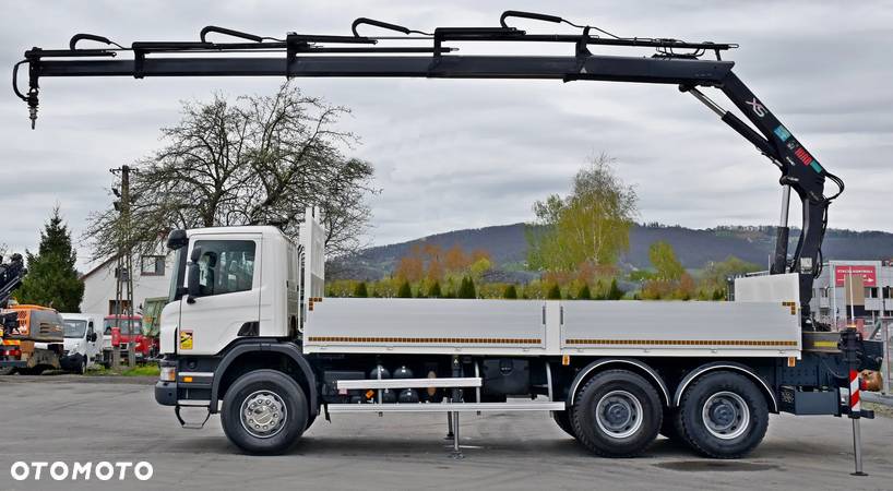 Scania P 360 * SKRZYNIA 6,20 m + HIAB 166 D S-4 HIDUO + PILOT / 6x4 - 5