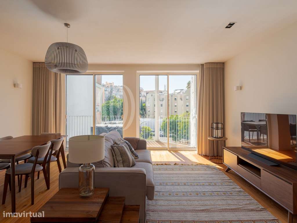 Apartamento T2 mobilado com varanda e garagem, Lisboa - Grande imagem: 4/22