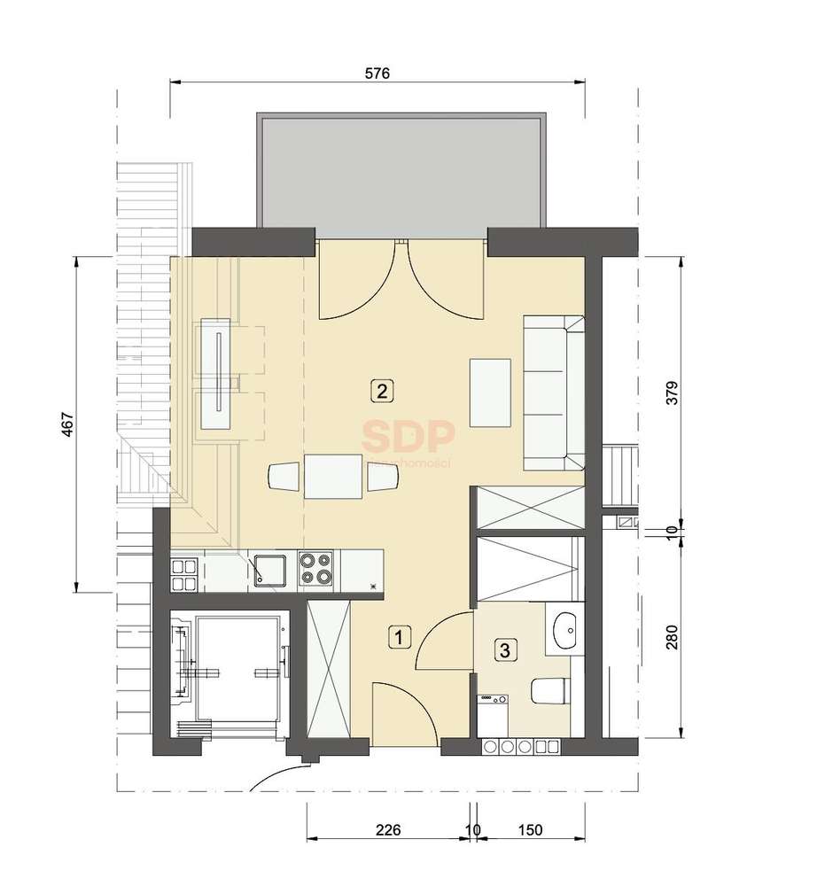 Apartament z widokiem na góry – Biała Dolina, Szklarska Poręba - Pełny obrazek: 4/12