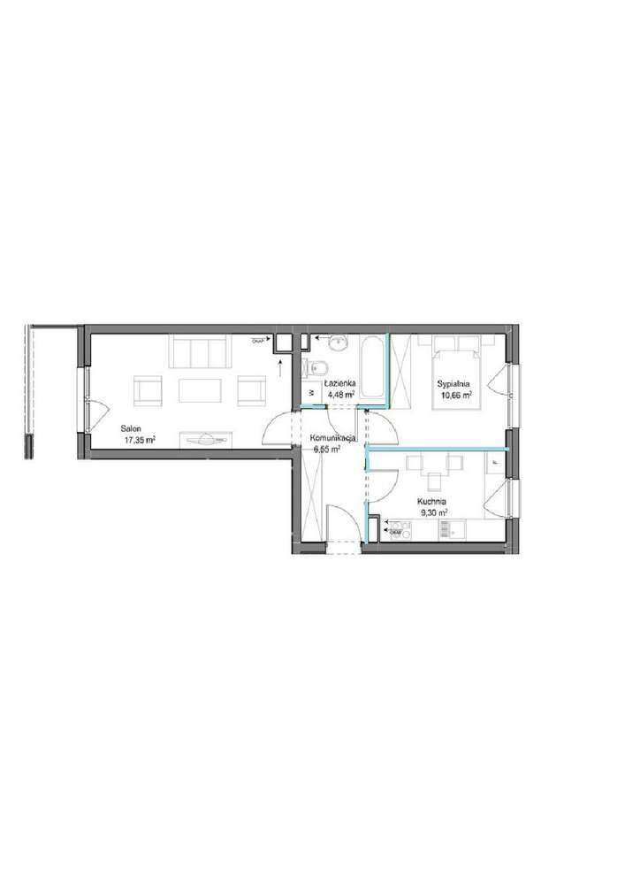 Salon od południa*Dwustronne*10 min do centrum* Zielona okolica - Pełny obrazek: 4/4