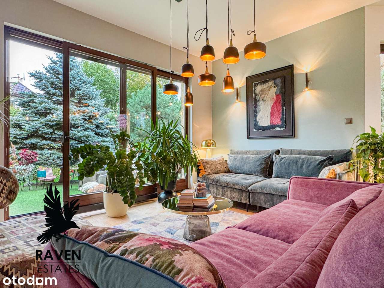 Klimatyczny dom na kameralnym, zielonym osiedlu - 200mkw, sauna, garaż-3