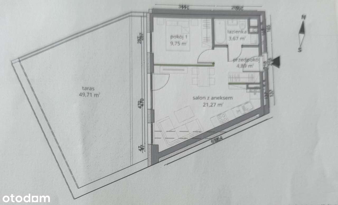 Gotowe do wprowadzenia I Duży Taras 50m2 I Południowa Ekspozycja-17