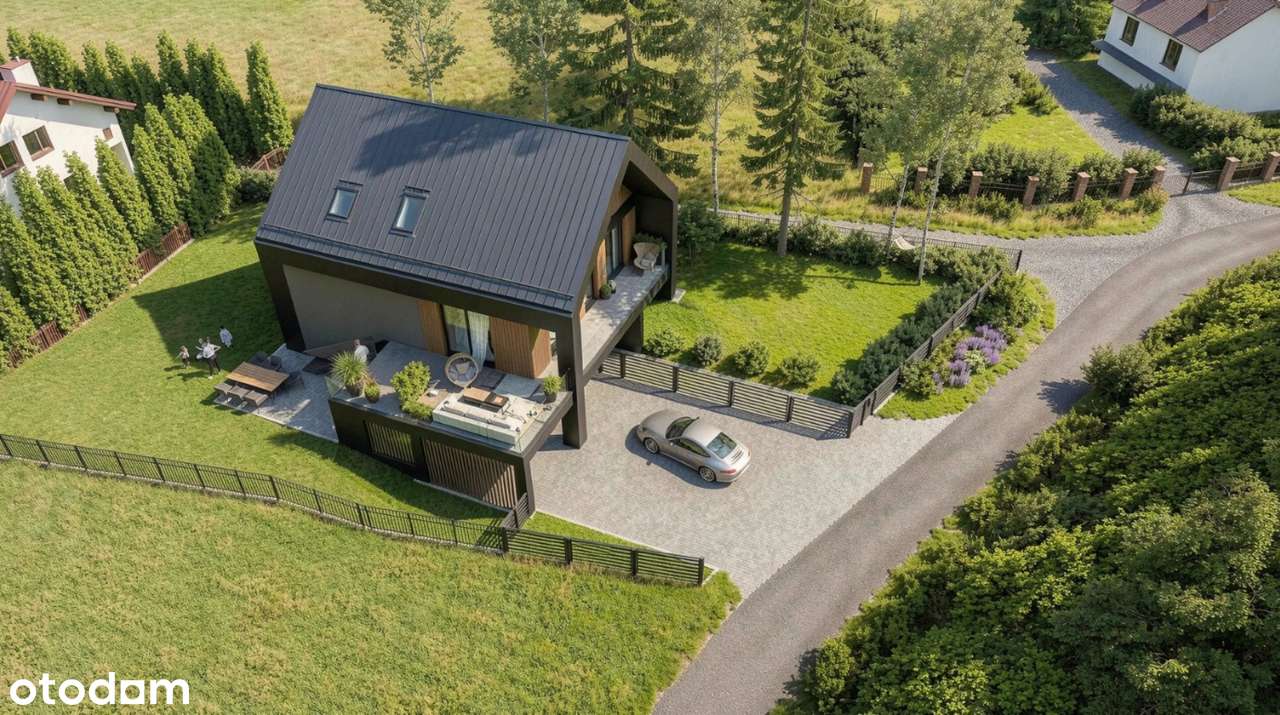 Dom, w którym się zakochasz od pierwszego wejrzenia, cisza, spokój,las-11