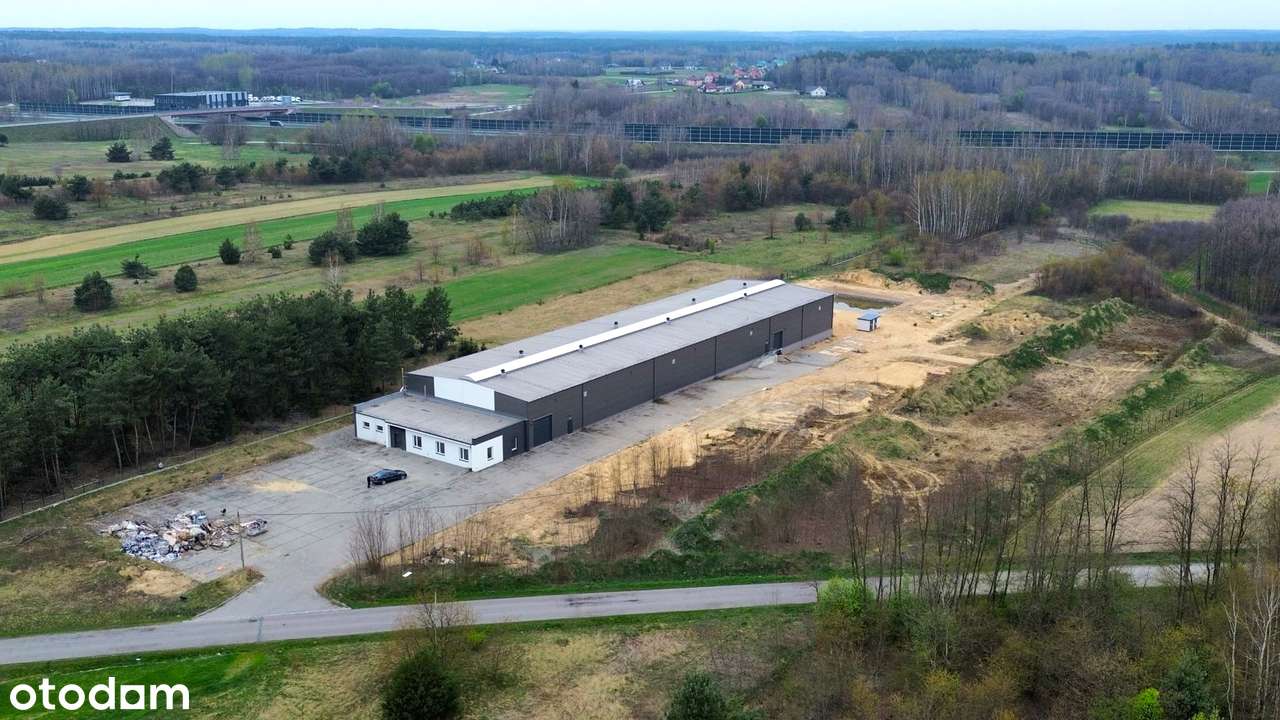 Nowa hala na sprzedaż przy węźle A4, możliwość dokupienia 1,25ha-0