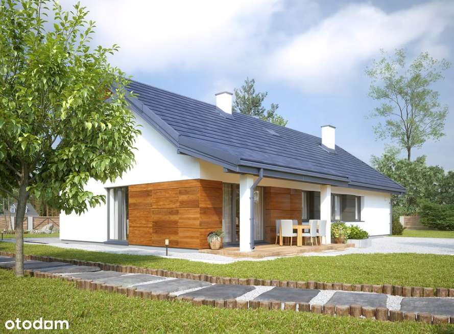 Komfortowy dom w stanie deweloperskim – cisza  i funkcjonalny układ - Pełny obrazek: 4/7