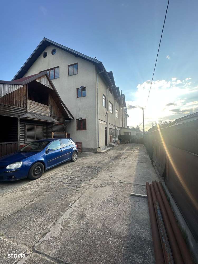Casa/Hala 1000 mp p+1+m si cabana 130 mp, teren 977, 3 km  de Pitesti-1