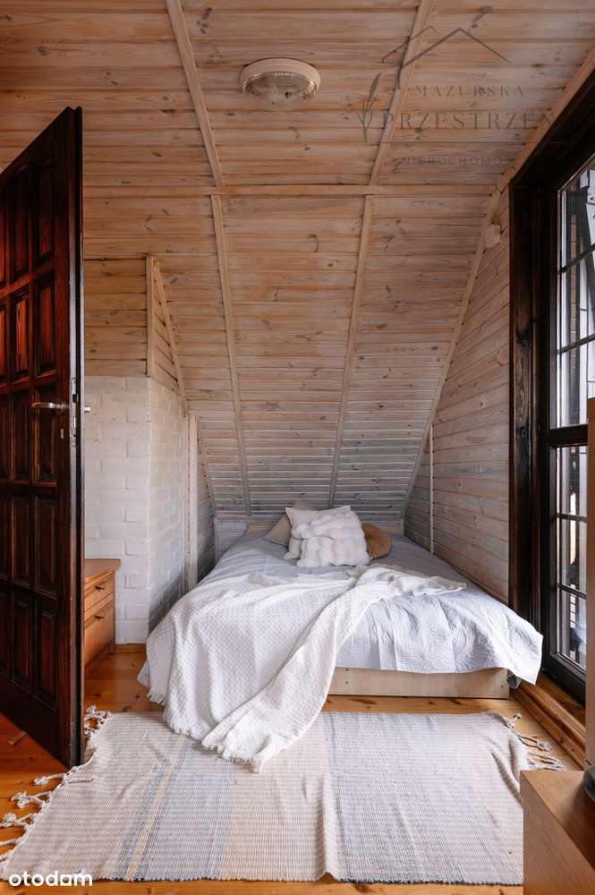 Całoroczny domek 30 m od jeziora, działka 1200 m²-8