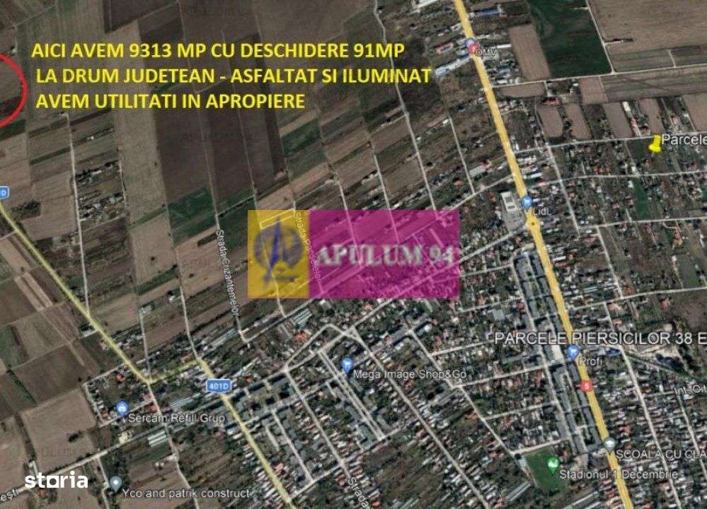 Teren ideal cartier rezidential - Imagine principală: 1/2